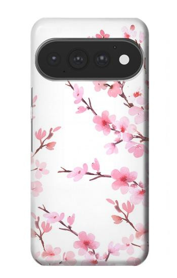 S3707 Pink Cherry Blossom Spring Flower Case For Google Pixel 11, 11 Pro