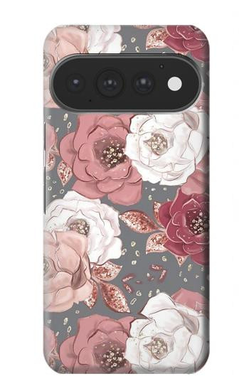 S3716 Rose Floral Pattern Case For Google Pixel 11, 11 Pro
