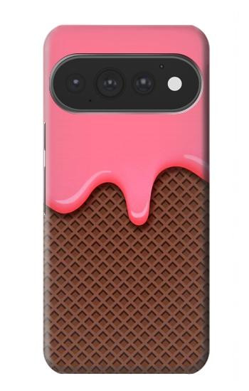 S3754 Strawberry Ice Cream Cone Case For Google Pixel 11, 11 Pro