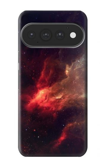 S3897 Red Nebula Space Case For Google Pixel 11, 11 Pro