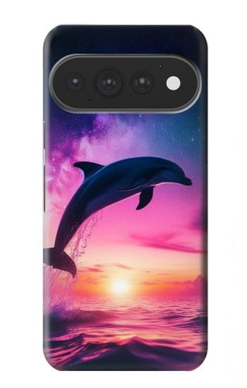 S3980 Dolphin Sunset Milky Way Case For Google Pixel 11, 11 Pro