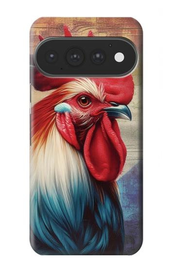 S3987 French Rooster Case For Google Pixel 11, 11 Pro