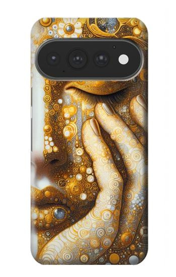 S4026 Women Crying Golden Tear Case For Google Pixel 11, 11 Pro