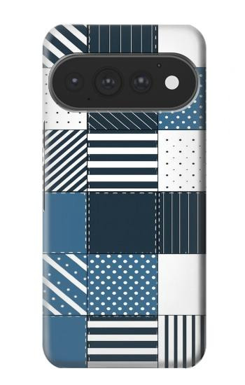 S4082 Modern Geometric Patchwork Pattern Case For Google Pixel 11, 11 Pro