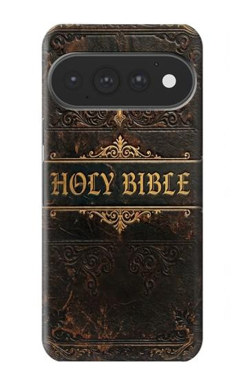 S4109 Vintage Antique Bible Book Cover Art Case For Google Pixel 11, 11 Pro