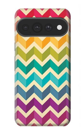 S2362 Rainbow Colorful Shavron Zig Zag Pattern Case For Google Pixel 11 Pro XL