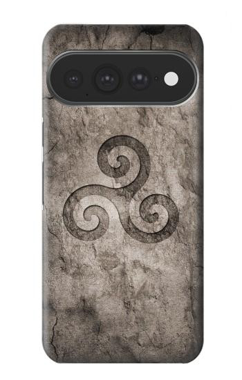 S2892 Triskele Symbol Stone Texture Case For Google Pixel 11 Pro XL