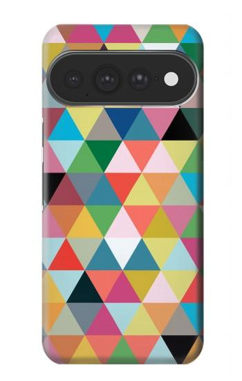 S3049 Triangles Vibrant Colors Case For Google Pixel 11 Pro XL