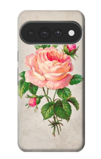 S3079 Vintage Pink Rose Case For Google Pixel 11 Pro XL
