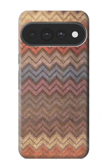 S3752 Zigzag Fabric Pattern Graphic Printed Case For Google Pixel 11 Pro XL