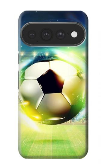 S3844 Glowing Football Soccer Ball Case For Google Pixel 11 Pro XL