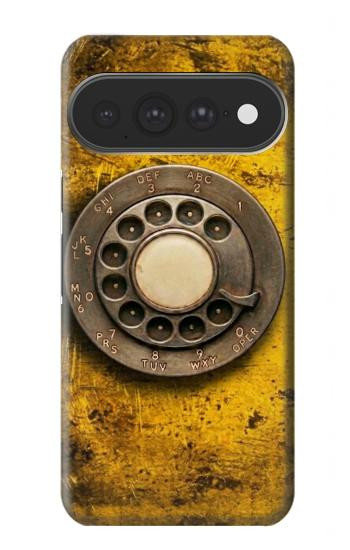 S4107 Retro Rotary Phone Dial Vintage Case For Google Pixel 11 Pro XL