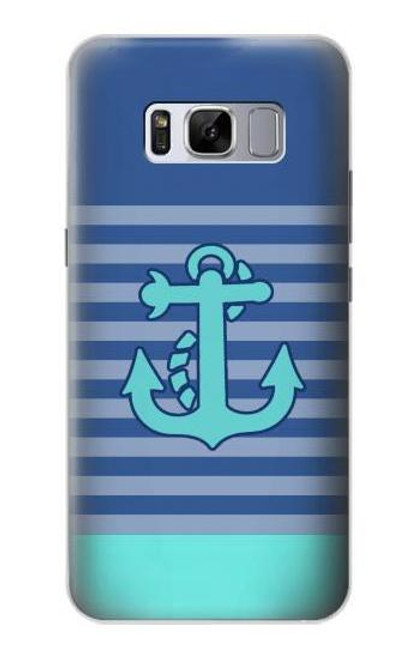 S2081 Nautical Anchor Case For Samsung Galaxy S8 Plus