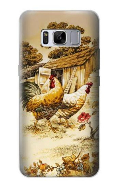 S2181 French Country Chicken Case For Samsung Galaxy S8 Plus