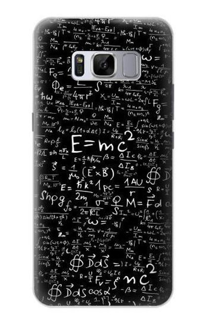 S2574 Mathematics Physics Blackboard Equation Case For Samsung Galaxy S8 Plus