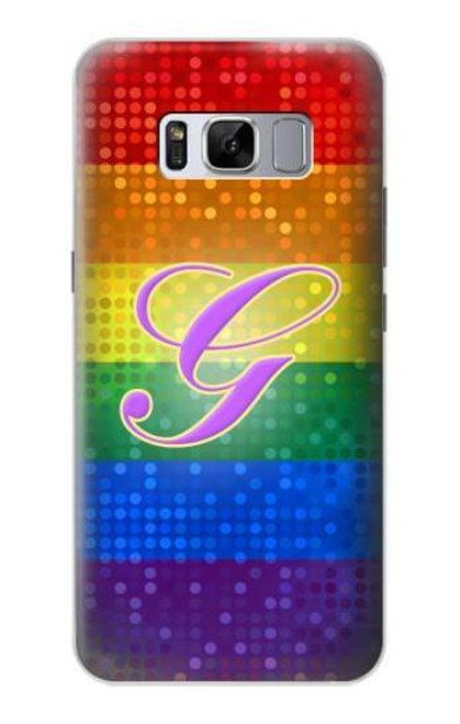 S2899 Rainbow LGBT Gay Pride Flag Case For Samsung Galaxy S8 Plus