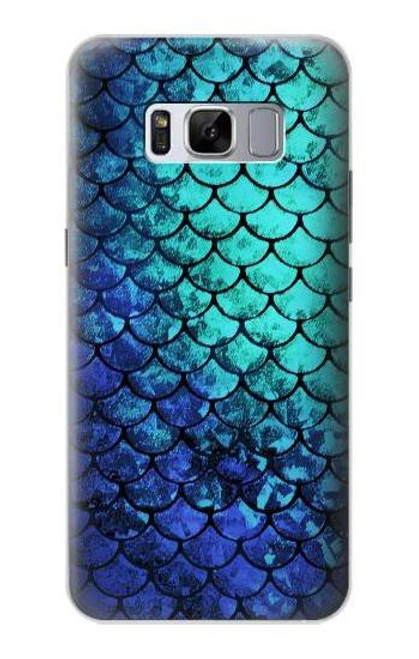 S3047 Green Mermaid Fish Scale Case For Samsung Galaxy S8