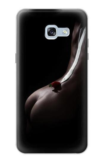 S0546 Sexy Cream Strawberry Case For Samsung Galaxy A5 (2017)