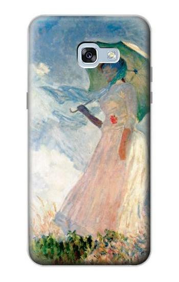 S0998 Claude Monet Woman with a Parasol Case For Samsung Galaxy A5 (2017)
