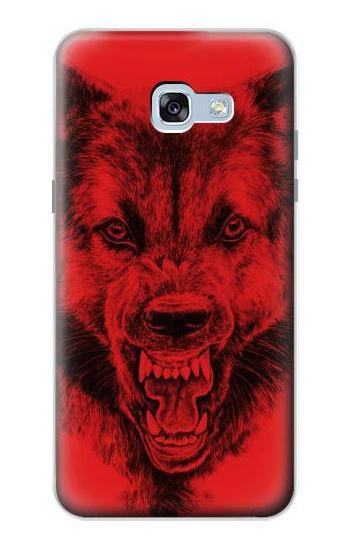 S1090 Red Wolf Case For Samsung Galaxy A5 (2017)