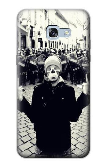 S1108 Skull Man Protester Case For Samsung Galaxy A5 (2017)
