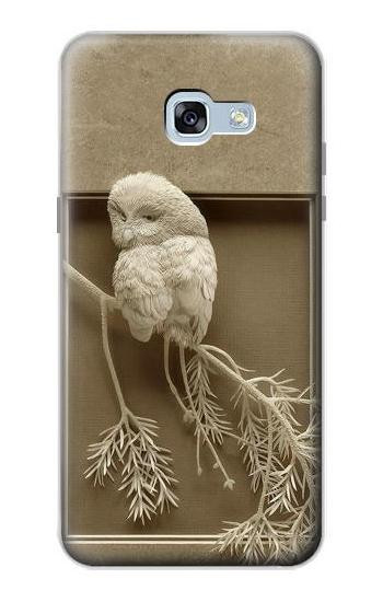 S1386 Paper Sculpture Owl Case For Samsung Galaxy A5 (2017)