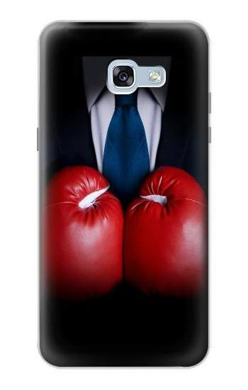 S2261 Businessman Black Suit With Boxing Gloves Case For Samsung Galaxy A5 (2017)