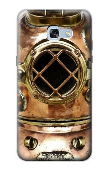 S2412 Vintage Deep Sea Diving Helmet Case For Samsung Galaxy A5 (2017)