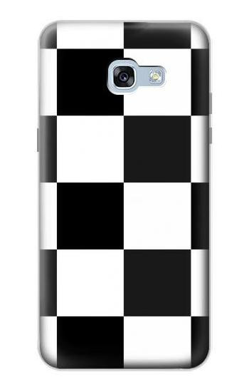 S2492 Black and White Check Case For Samsung Galaxy A5 (2017)
