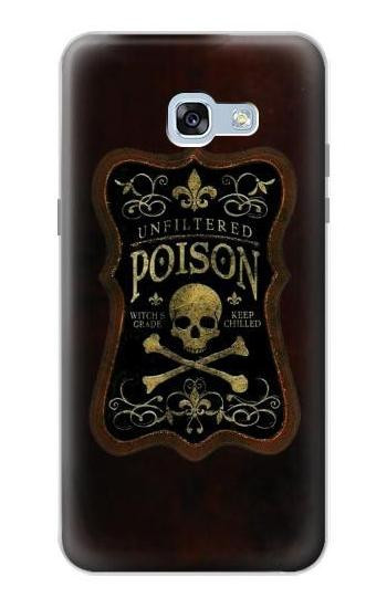 S2649 Unfiltered Poison Vintage Glass Bottle Case For Samsung Galaxy A5 (2017)