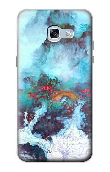 S2724 White Dragon Pool Lui Haisu Case For Samsung Galaxy A5 (2017)