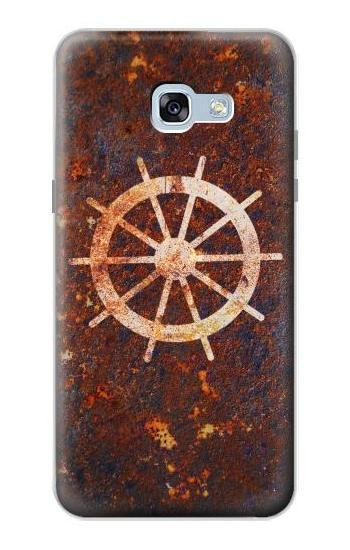 S2766 Ship Wheel Rusty Texture Case For Samsung Galaxy A5 (2017)