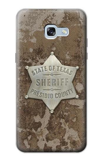 S2868 Texas Presidio County Sheriff Badge Case For Samsung Galaxy A5 (2017)