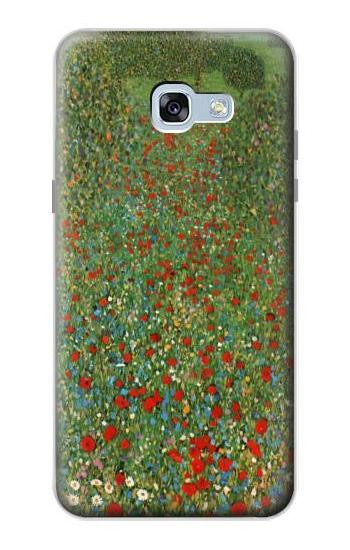 S2872 Gustav Klimt Poppy Field Case For Samsung Galaxy A5 (2017)
