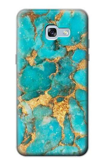 S2906 Aqua Turquoise Stone Case For Samsung Galaxy A5 (2017)