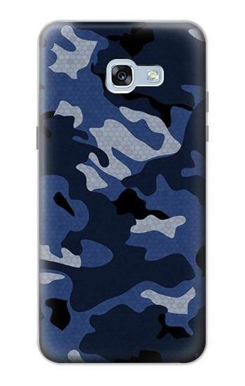 S2959 Navy Blue Camo Camouflage Case For Samsung Galaxy A5 (2017)