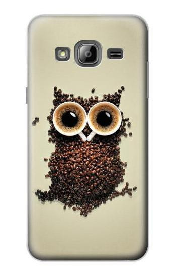 S0360 Coffee Owl Case For Samsung Galaxy J3 (2016)