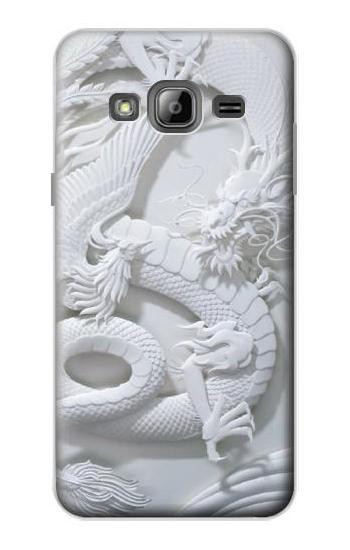 S0386 Dragon Carving Case For Samsung Galaxy J3 (2016)