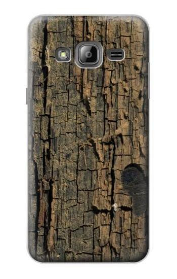 S0598 Wood Graphic Printed Case For Samsung Galaxy J3 (2016)