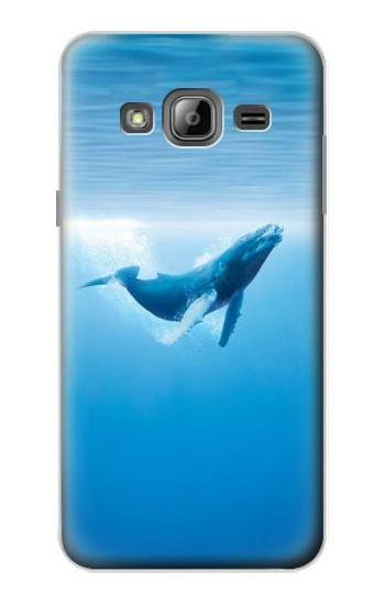S0843 Blue Whale Case For Samsung Galaxy J3 (2016)