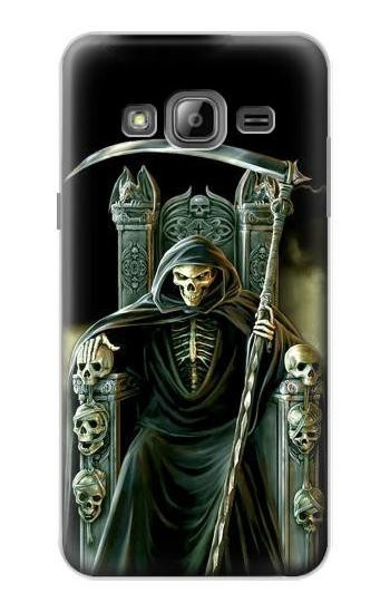 S1024 Grim Reaper Skeleton King Case For Samsung Galaxy J3 (2016)