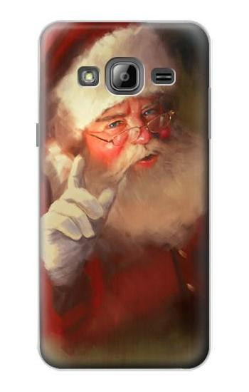 S1144 Xmas Santa Claus Case For Samsung Galaxy J3 (2016)