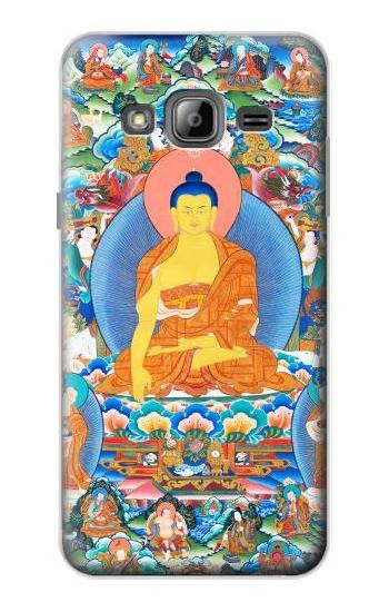 S1256 Buddha Paint Case For Samsung Galaxy J3 (2016)