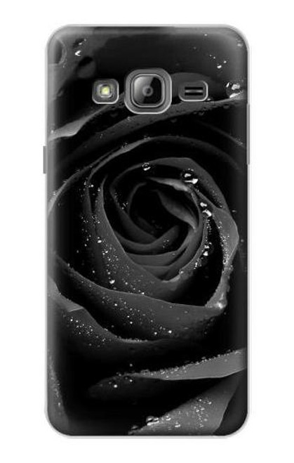 S1598 Black Rose Case For Samsung Galaxy J3 (2016) S1598 Black Rose Case For Samsung Galaxy J3 (2016)