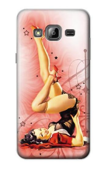 S1669 Pinup Girl Vintage Case For Samsung Galaxy J3 (2016)
