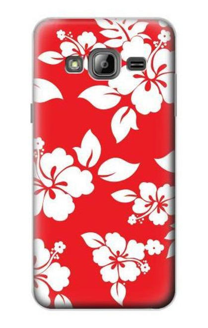 S1949 Hawaiian Hibiscus Pattern Case For Samsung Galaxy J3 (2016)