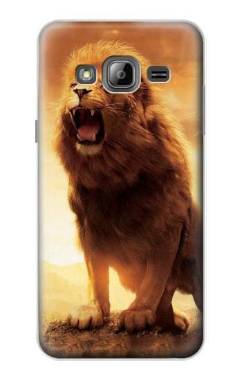 S1957 Lion Aslan Case For Samsung Galaxy J3 (2016)