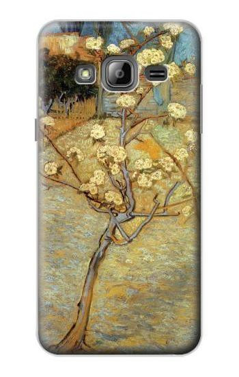 S1978 Van Gogh Letter Pear Tree Blossom Case For Samsung Galaxy J3 (2016)