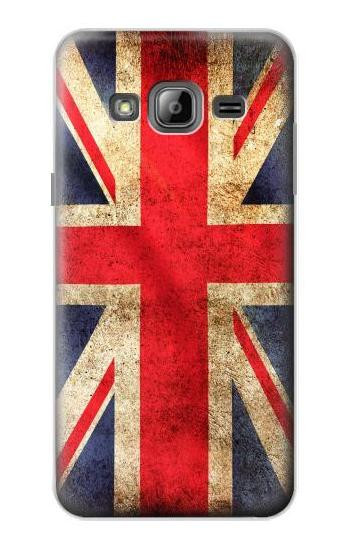 S2303 British UK Vintage Flag Case For Samsung Galaxy J3 (2016)