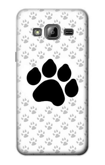 S2355 Paw Foot Print Case For Samsung Galaxy J3 (2016)